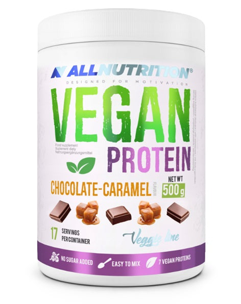 Vegan Protein, Chocolate Caramel - 500g - Chocolate Caramel