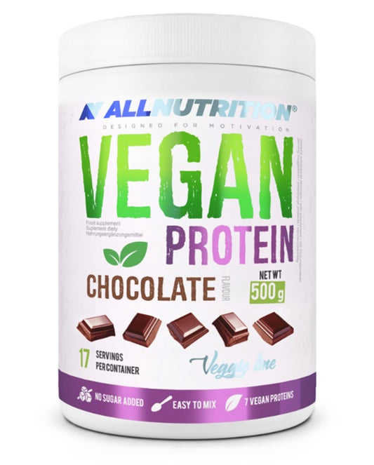 Vegan Protein, Chocolate - 500g - Chocolate