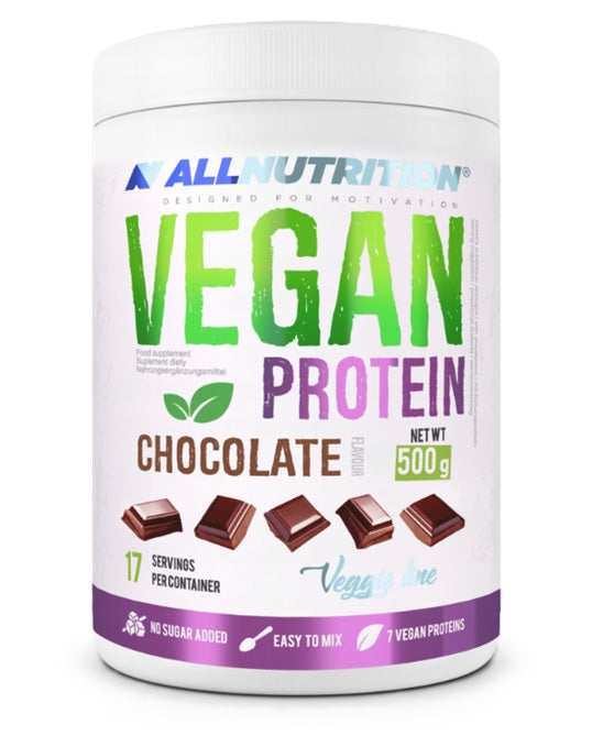 Vegan Protein, Chocolate - 500g - Chocolate