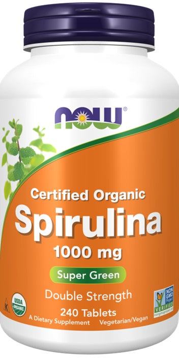 Spirulina, 1000mg - 240 Tabletten