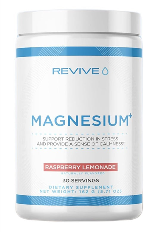 Magnesium+, Raspberry Lemonade - 162g - Raspberry Lemonade