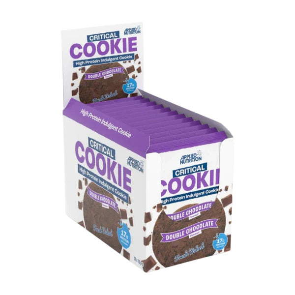 Critical Cookie, Double Chocolate - 12 x 73g - Double Chocolate