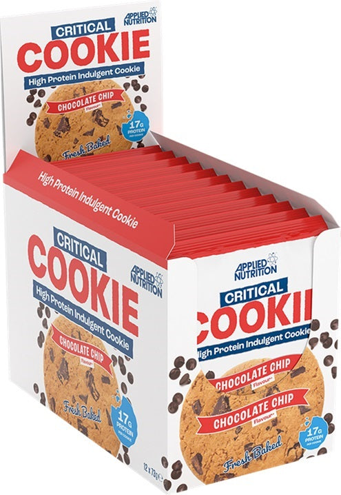 Critical Cookie, Chocolate Chip - 12 x 73g - Chocolate Chip