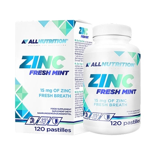 Zink, 15 mg (Frische Minze) – 120 Pastillen