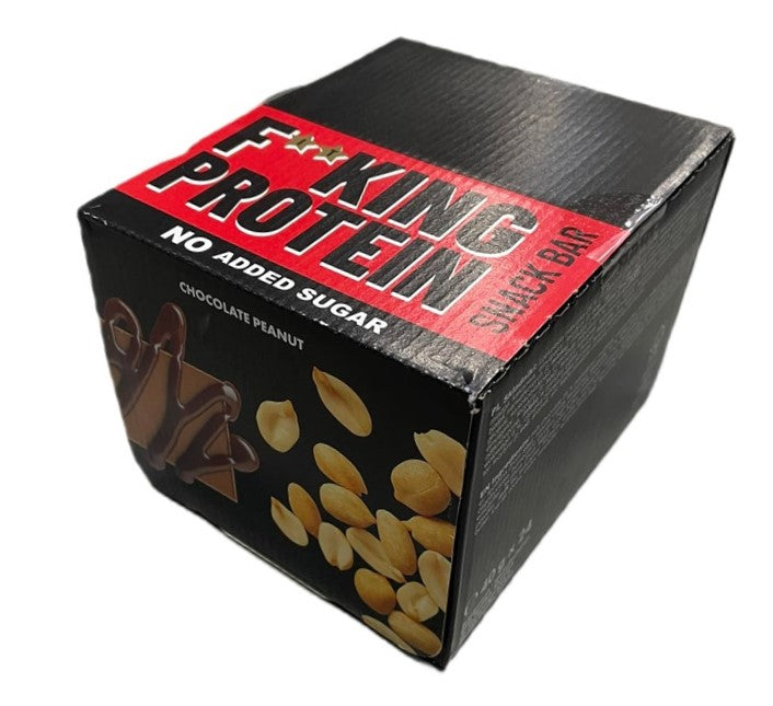 Fitking Protein Snack Bar, Chocolate Peanut - 24 x 40g - Chocolate Peanut