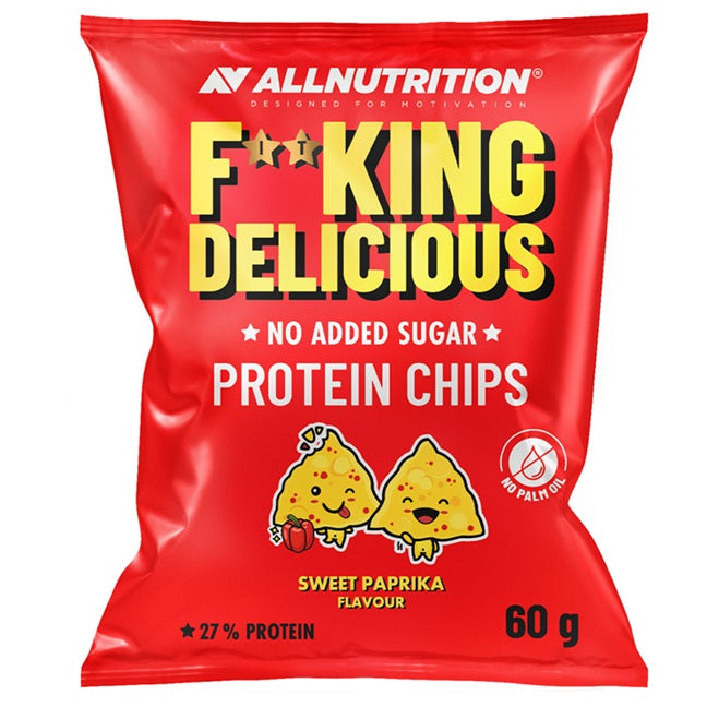 Fitking Delicious Protein Chips, Sweet Paprika - 60g - Sweet Paprika