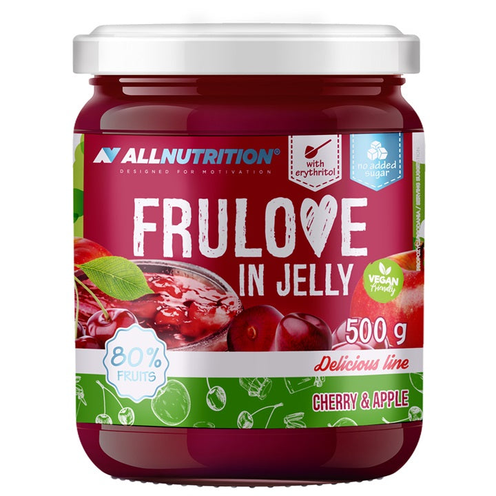 Frulove In Gelee, Kirsche & Apfel - 500g