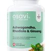 Ashwagandha + Rhodiola & Ginseng - 120 vegan caps