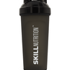 Skill Nutrition Shaker, Black - 700 ml.