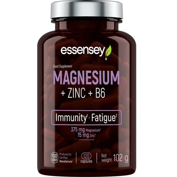 Magnesium + Zink + B6 – 120 Kapseln