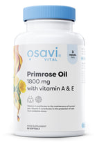 Primrose Oil with Vitamin A & E, 1800mg - 90 softgels