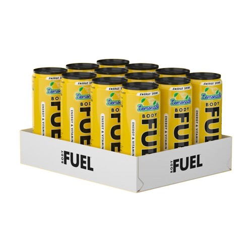 Bodyfuel Energy Cans, Lemonade - 12 x 330 ml. - Lemonade