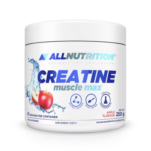 Creatine Muscle Max, Apple - 250g - Apple