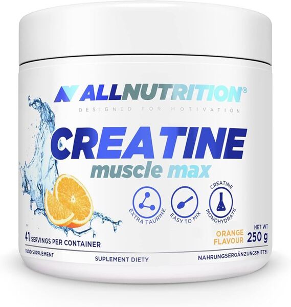 Creatine Muscle Max, Orange - 250g - Orange
