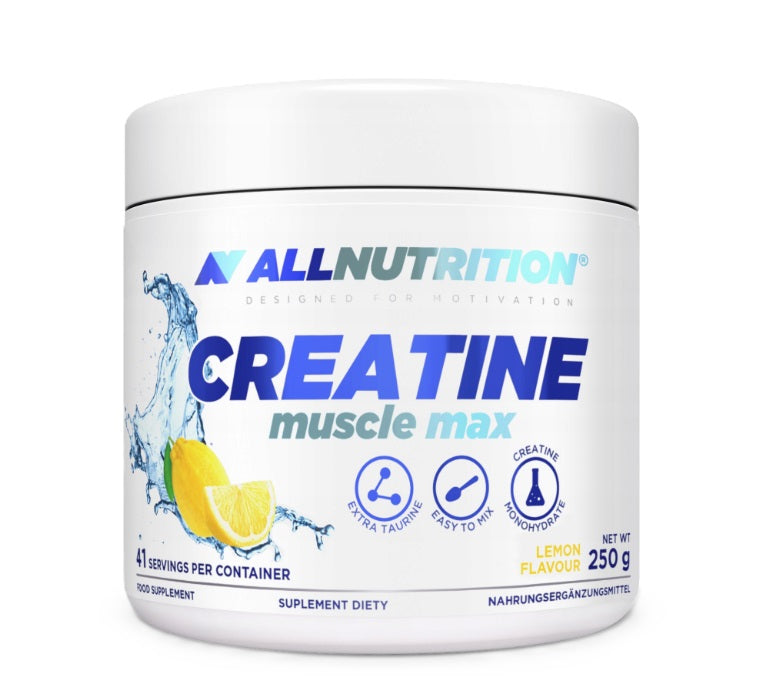 Creatine Muscle Max, Lemon - 250g - Lemon