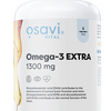 Omega-3 Extra Molecularly Distilled, 1300mg (Lemon) - 180 softgels