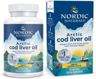 Nordic Naturals Arctic Cod Liver Oil, 750mg Lemon - 90 softgels