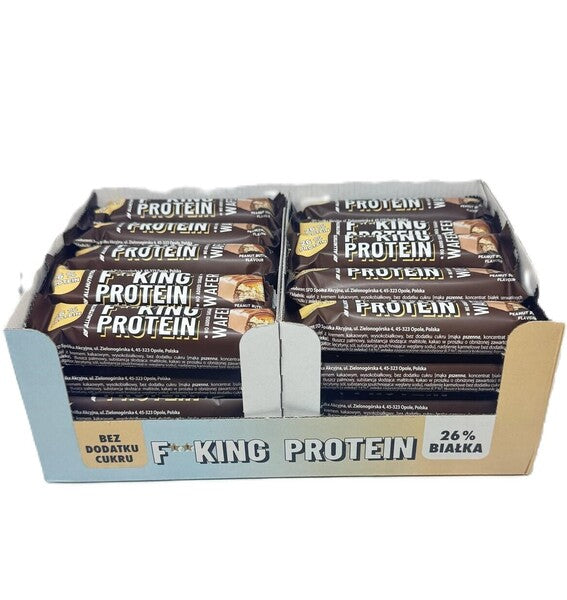 Fitking Protein Wafer, Peanut Butter - 40 x 39g - Peanut Butter