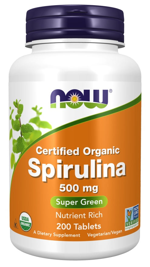Spirulina, 500mg - 200 Tabletten