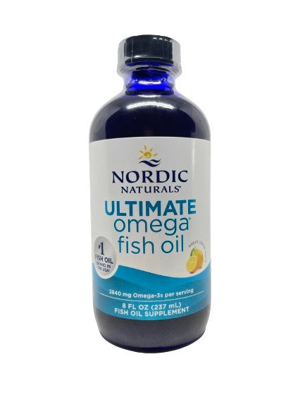 Ultimate Omega, 2840mg Lemon - 237 ml.