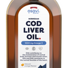 Norwegian Cod Liver Oil, 1000mg Omega 3 (Orange) - 500 ml.