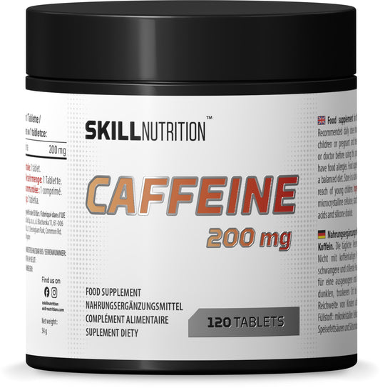 Koffein, 200mg - 120 Tabletten