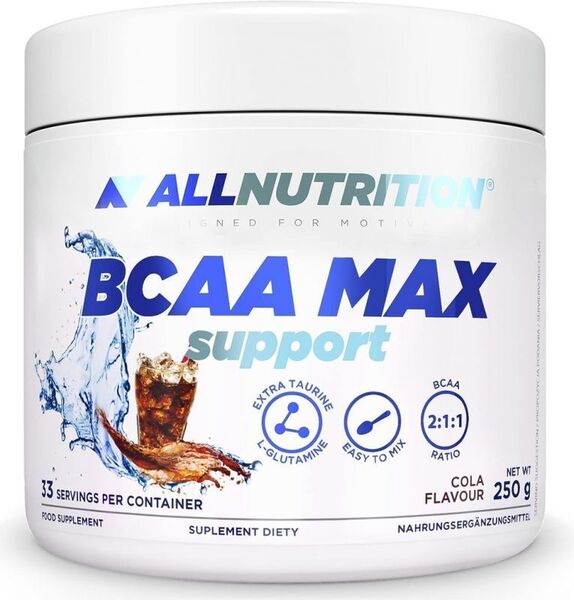 BCAA Max Support, Cola - 250g - Cola
