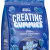 Kreatin-Gummibärchen, Blaue Himbeere – 80 Gummibärchen – Blaue Himbeere