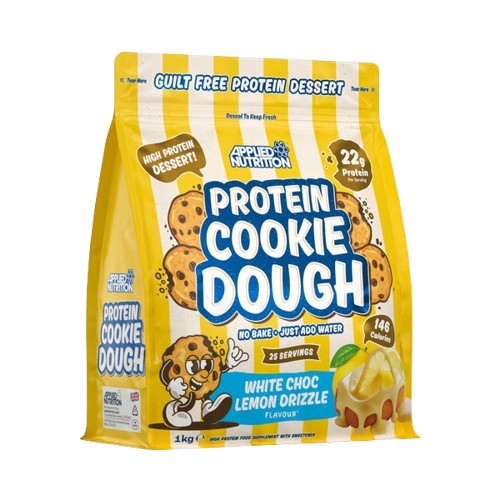 Protein Cookie Dough Dessert, White Choc Lemon Drizzle - 1000g - White Choc Lemon Drizzle