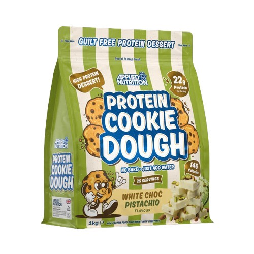 Protein Cookie Dough Dessert, White Choc Pistachio - 1000g - White Choc Pistachio