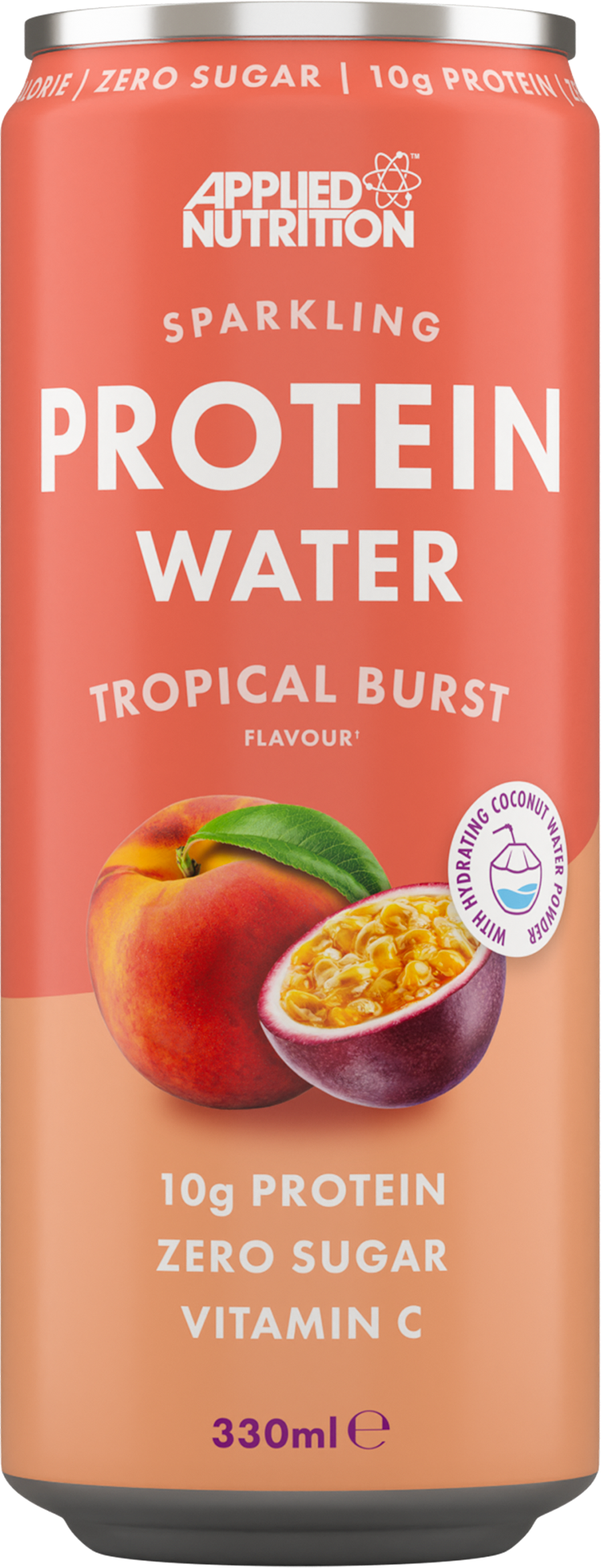 Sparkling Protein Water, Tropical Burst - 12 x 330 ml. - Tropical Burst