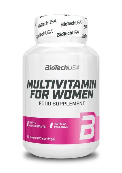 Multivitamin für aktive Frauen – 60 Tabletten