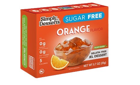 Jel Dessert, Orange - 20g - Orange