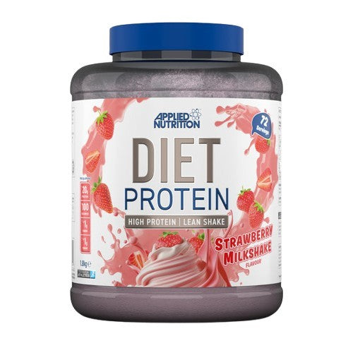 Diet Whey, Strawberry Milkshake - 1800g - Strawberry Milkshake