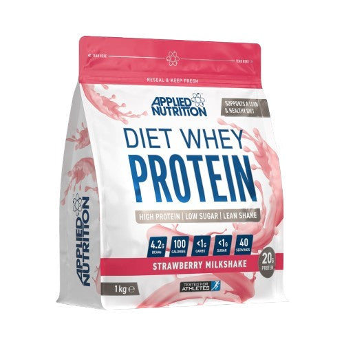 Diet Whey, Strawberry Milkshake (EAN 5056555205433) - 1000g - Strawberry Milkshake (EAN 5056555205433)