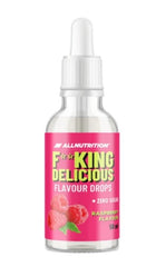 Fitking Delicious Flavour Drops, Raspberry - 50 ml. - Raspberry