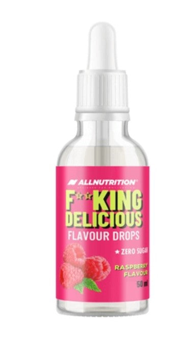 Fitking Delicious Flavour Drops, Raspberry - 50 ml. - Raspberry