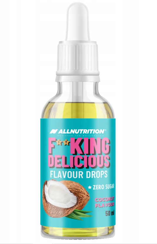 Fitking Delicious Flavour Drops, Coconut - 50 ml. - Coconut