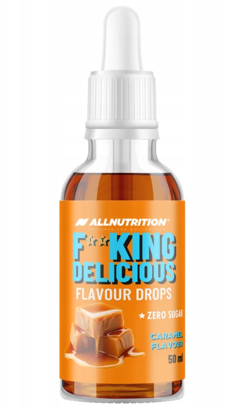 Fitking Delicious Flavour Drops, Caramel - 50 ml. - Caramel