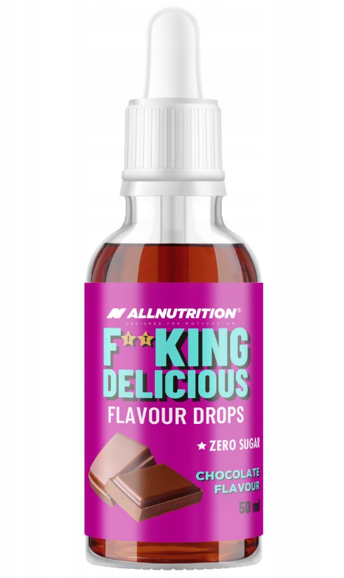 Fitking Delicious Flavour Drops, Chocolate - 50 ml. - Chocolate