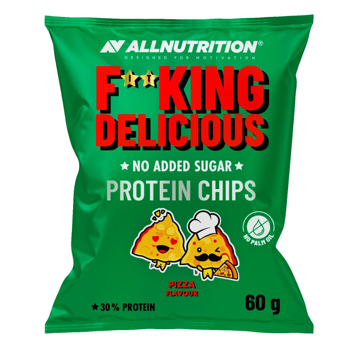 Fitking Delicious Protein Chips, Pizza - 60g - Pizza