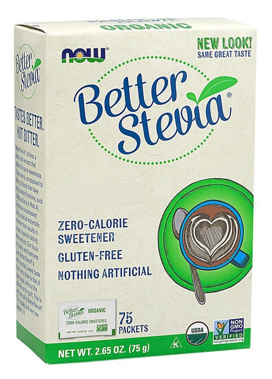 Better Stevia Packets – 75 Päckchen