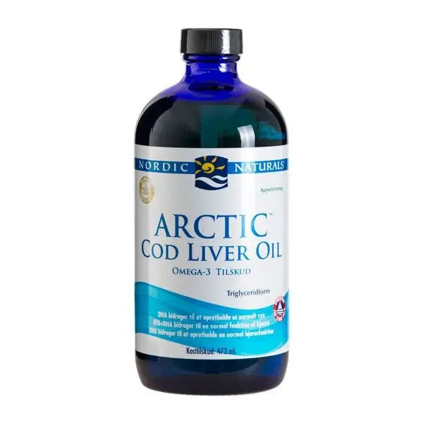 P-Eleven (Danish Label) Arctic Cod Liver Oil, 1060mg Orange - 473 ml.