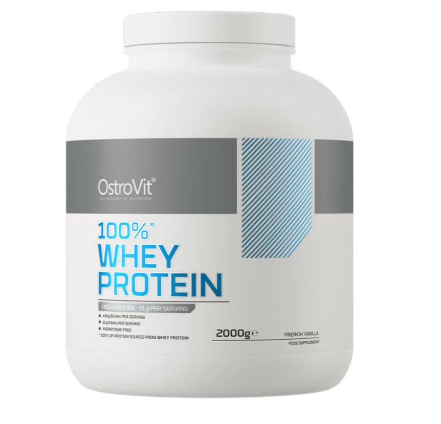 100% Whey Protein, French Vanilla - 2000g - French Vanilla