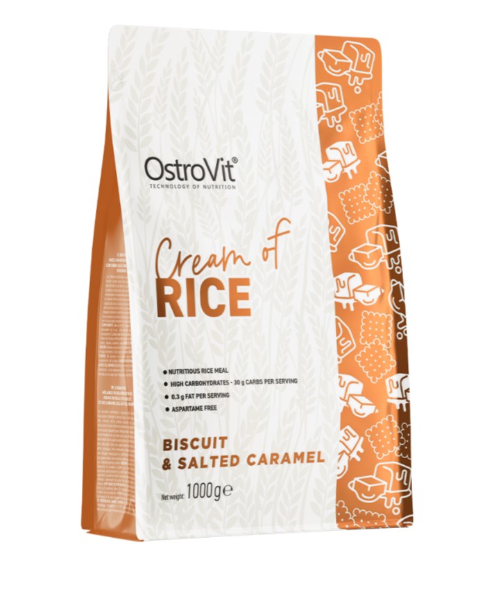 Cream of Rice, Biscuit & Salted Caramel - 1000g - Biscuit & Salted Caramel