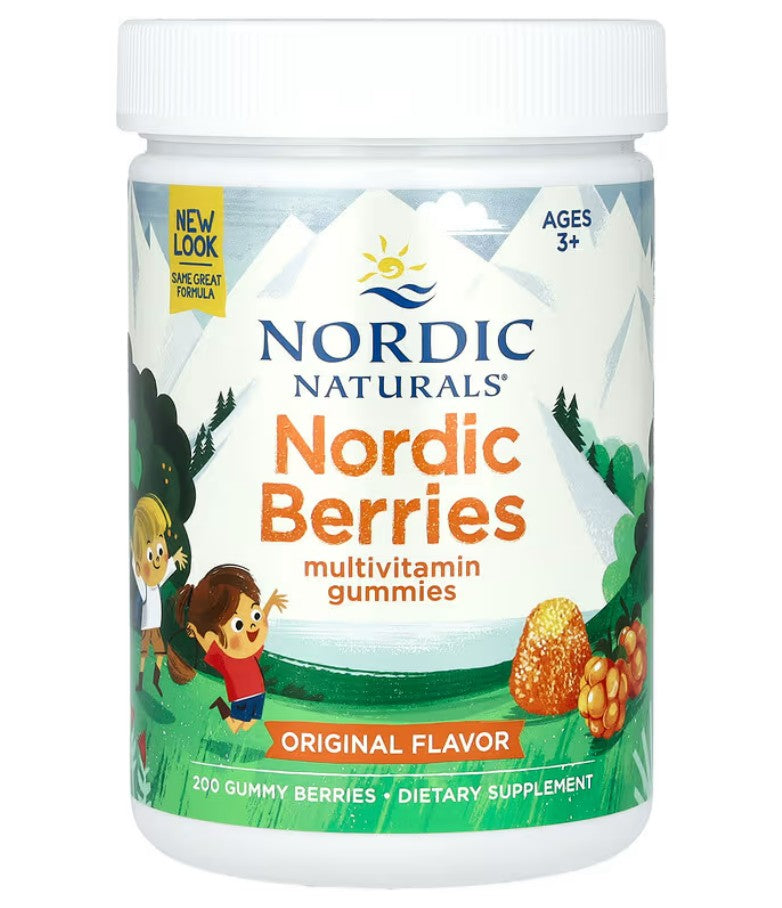 Nordic Berries Multivitamin, Original Flavor - 200 gummy berries - Original Flavor