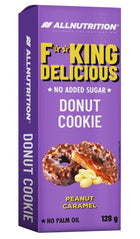 Fitking Delicious Donut Cookie, Peanut Caramel - 128g - Peanut Caramel