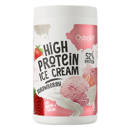 High Protein Ice Cream, Strawberry - 400g - Strawberry