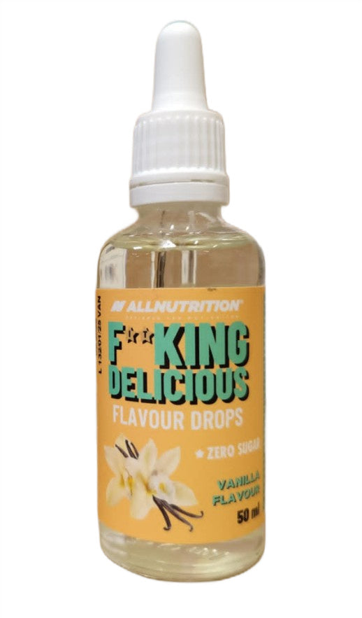 Fitking Delicious Flavour Drops, Vanilla - 50 ml. - Vanilla