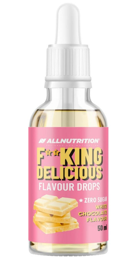 Fitking Delicious Flavour Drops, White Chocolate - 50 ml. - White Chocolate